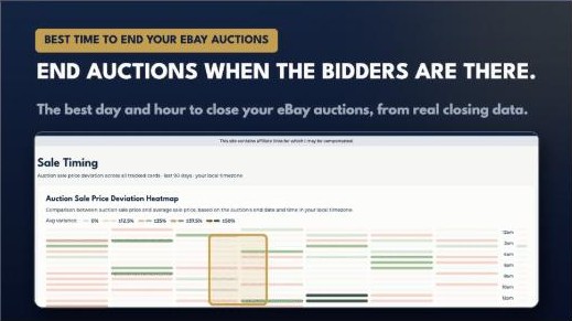 End your auctions when the bidders are there.